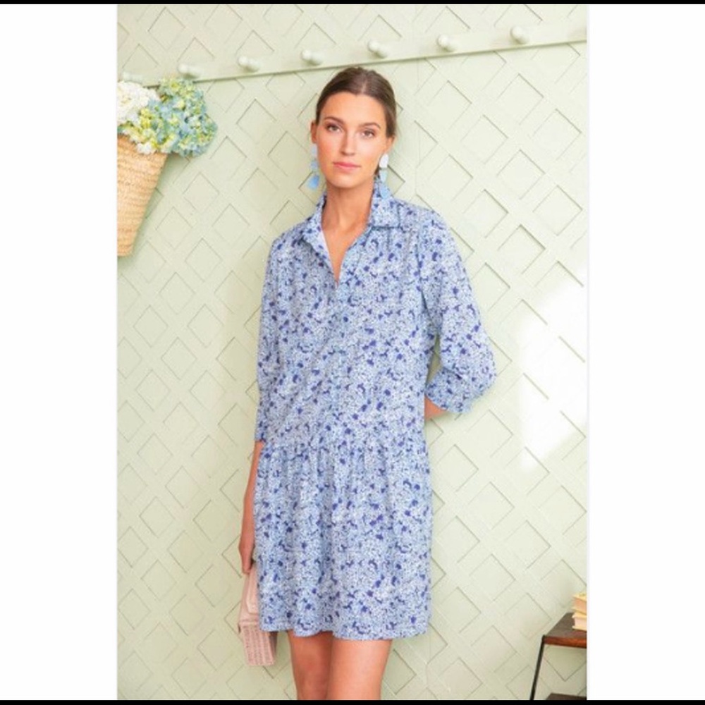 Tuckernuck Hydrangea Dress